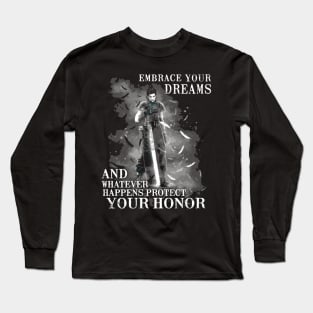 Zack Fair Buster Sword FF7 Long Sleeve T-Shirt